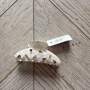 Elle Pearl and Gold Hair Clip